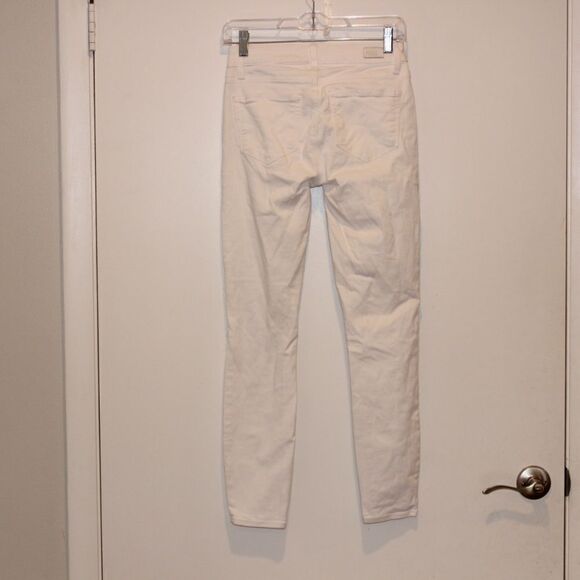 Paige White Verdugo Ankle Skinny Jeans Women Size 26 - Picture 9 of 16